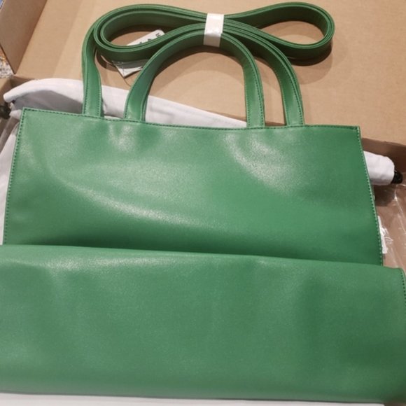 Telfar LARGE Greenscreen Shopping Bag Vegan - Picture 3 of 3